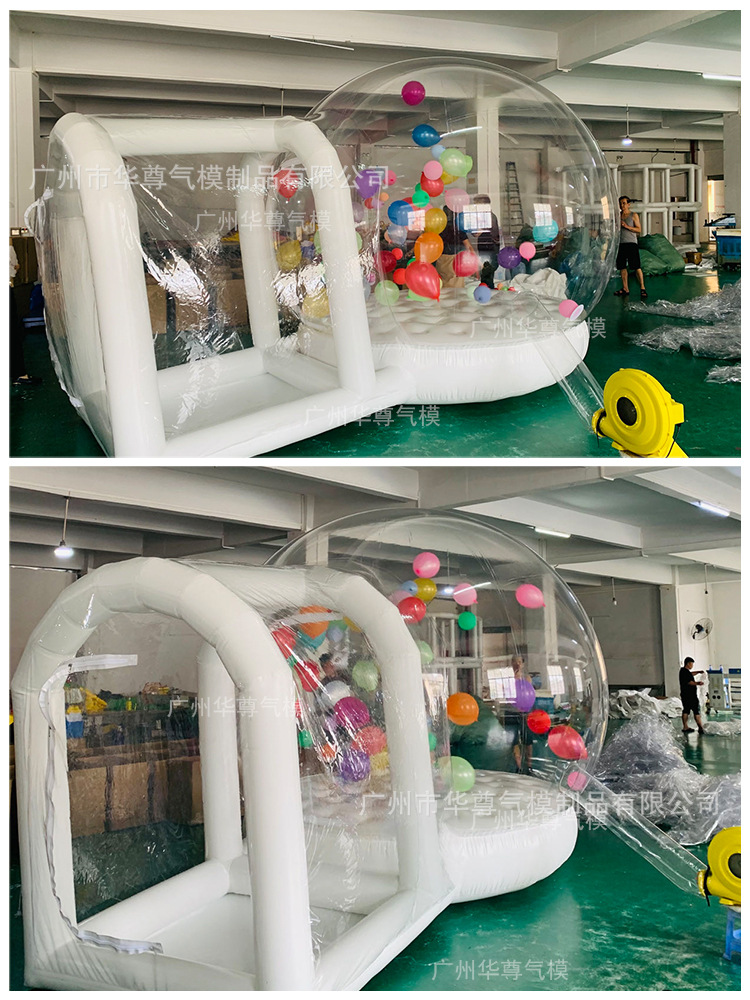 Casa de Brinco Inflable con Diseño de Cielo Estrellado para Fiestas al Aire Libre, Fabricante de Carpas Inflables, Exhibición para Centros Comerciales, Casa de Burbujas Inflable Popular