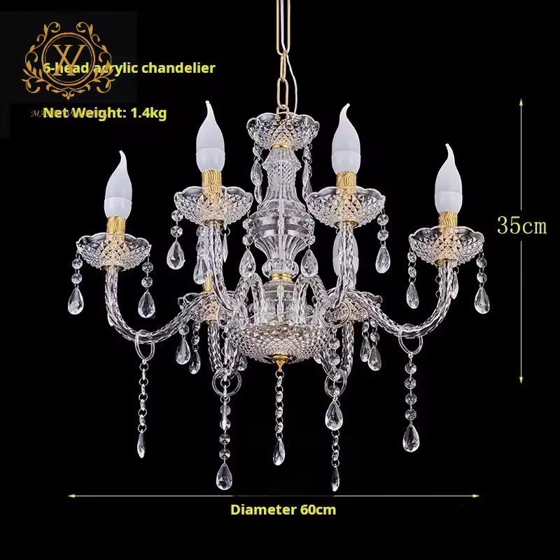 New 2025 Wedding Acrylic Crystal Chandelier Stage Photo Area Ceremony Pavilion Decoration Wedding Props New 2025 Wedding Acrylic Crystal Chandelier Stage Photo Area Ceremony Pavilion Decoration Wedding Props