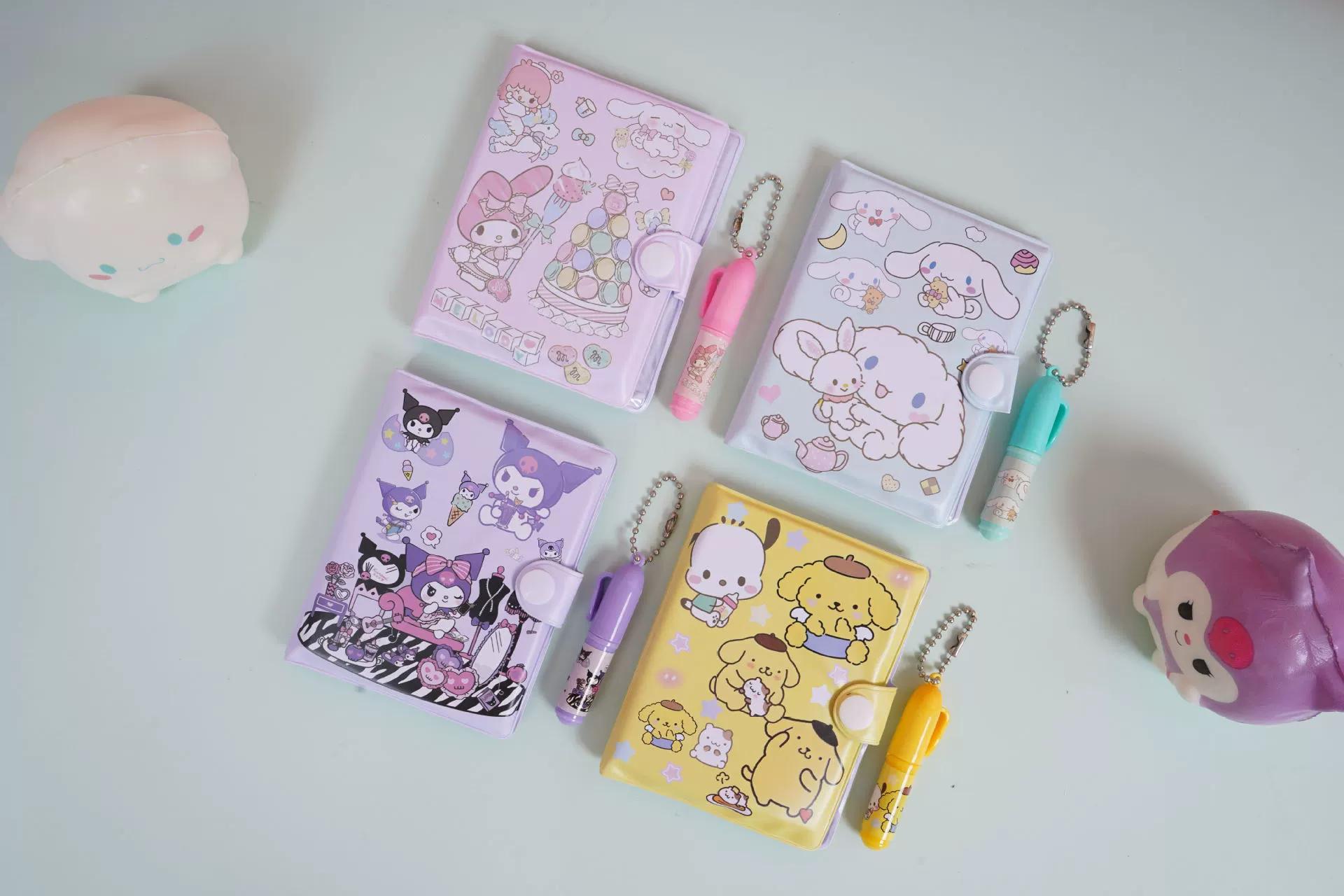 Sanrio, cartoon set for students, handheld pocket laptop