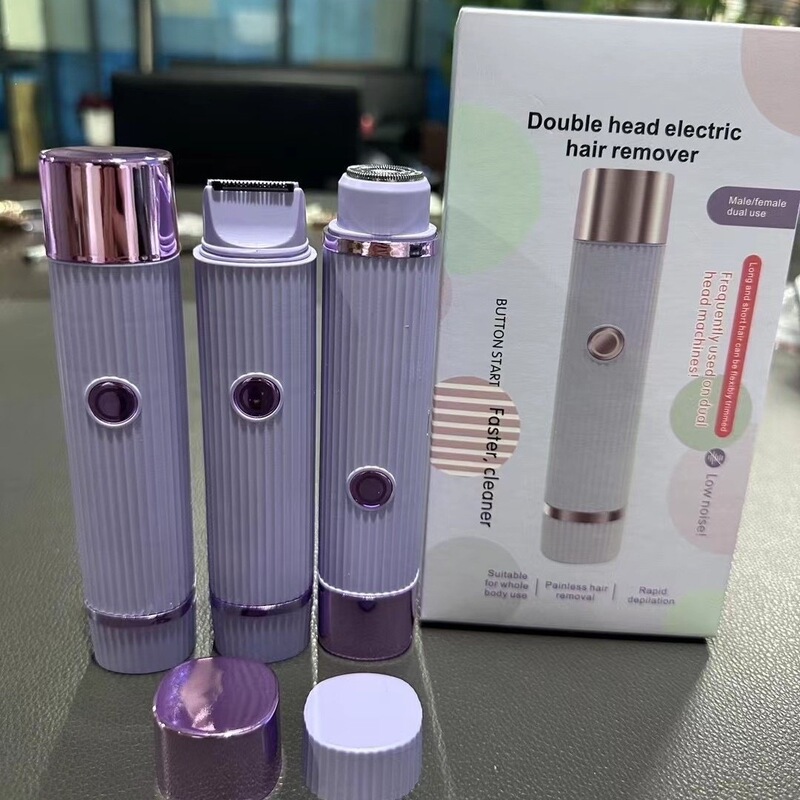 Women's Electric Shaver, Multifunctional Trimmer for Bikini, Face, Legs, and Armpits, Portable, Rechargeable, Wireless, Gentle Shaving
