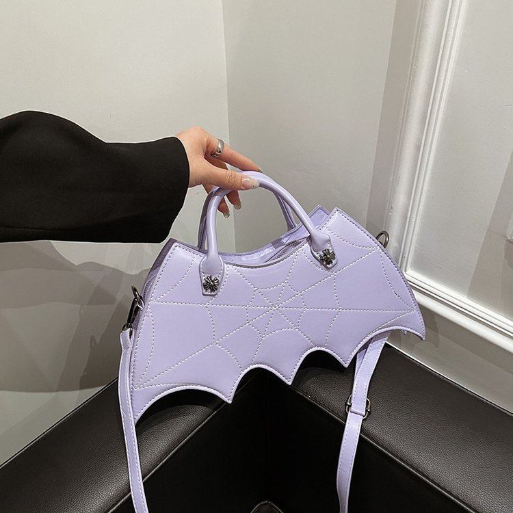 Streetwear Style Medium Pu Leather Streetwear Square Bag