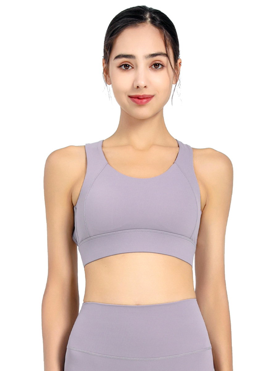 Nuevo original belleza espalda fitness ropa interior de yoga ropa de mujer sin respaldo a prueba de golpes yoga chaleco deportes fitness danza sujetador