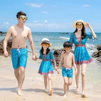 DM2365 Yuehai Yuebei 2023 Новый купальник Kin-Kin для семьи из трех человек Купальник с горячими источниками