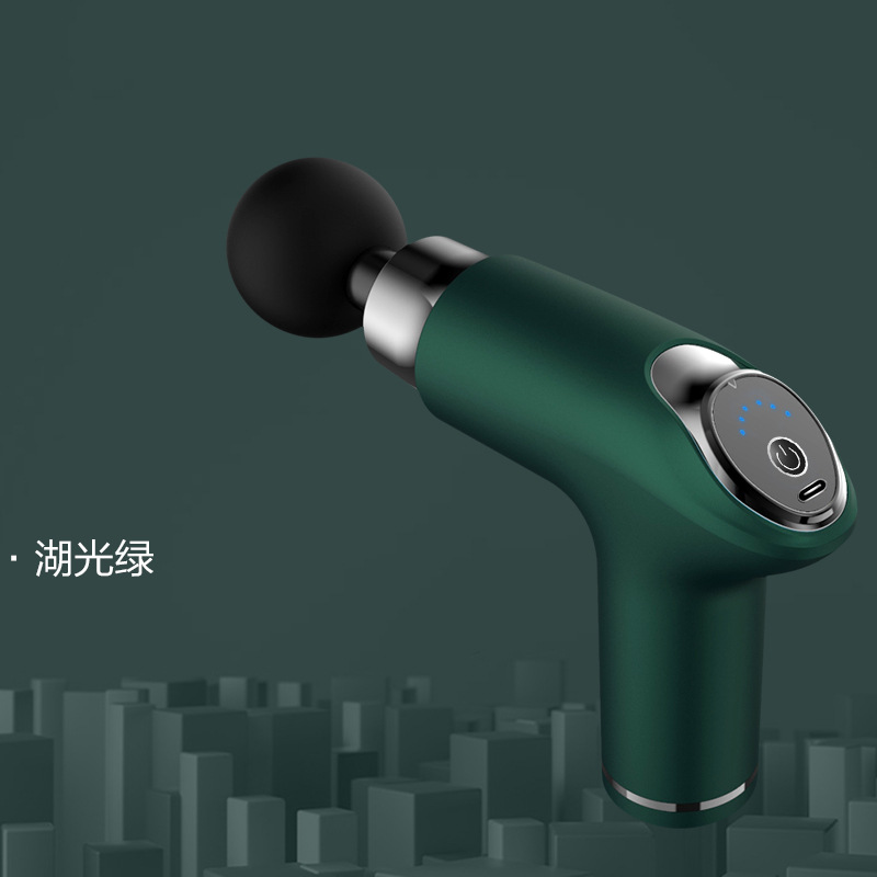 Amazon fascial pistola mini muscle Press y relax Mo Dispositivo inteligente vibración de velocidad variable eléctrica fascial agarre fabricante transfronterizo