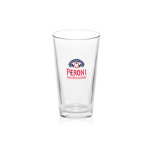 现货经典款16oz品脱杯透明玻璃杯广告杯logo活动促销礼品