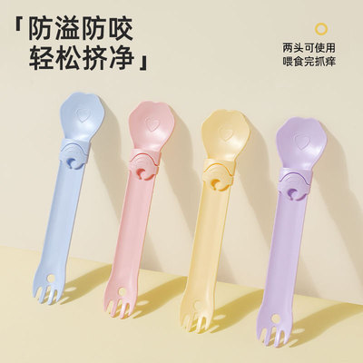 跨境新款宠物猫条勺挤猫条猫咪零食勺子猫咪挠痒安抚梳子宠物用品