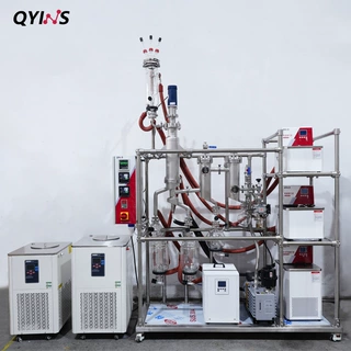 精细化工及高分子新材料 0.1㎡不锈钢分子蒸馏源头生产厂家