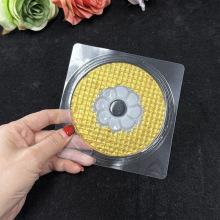 跨境供应水晶胸膜 女士胸部美乳贴 金色拼白双色胸贴 居家使用女