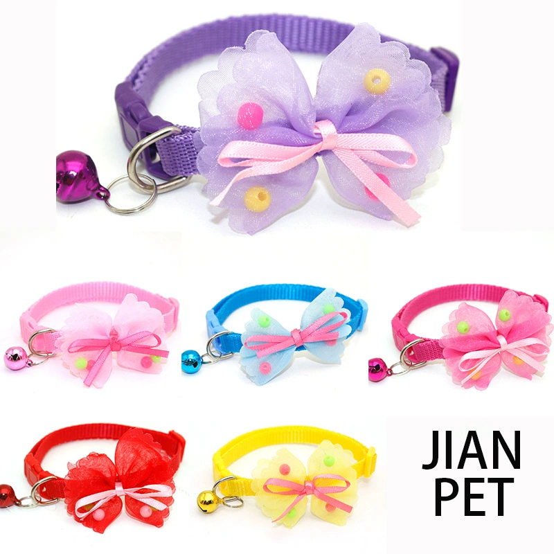 Собака кошка лук колокольчик воротник милый Кот воротник животное ошейник трансграничный предпочтительный Завод прямых продаж