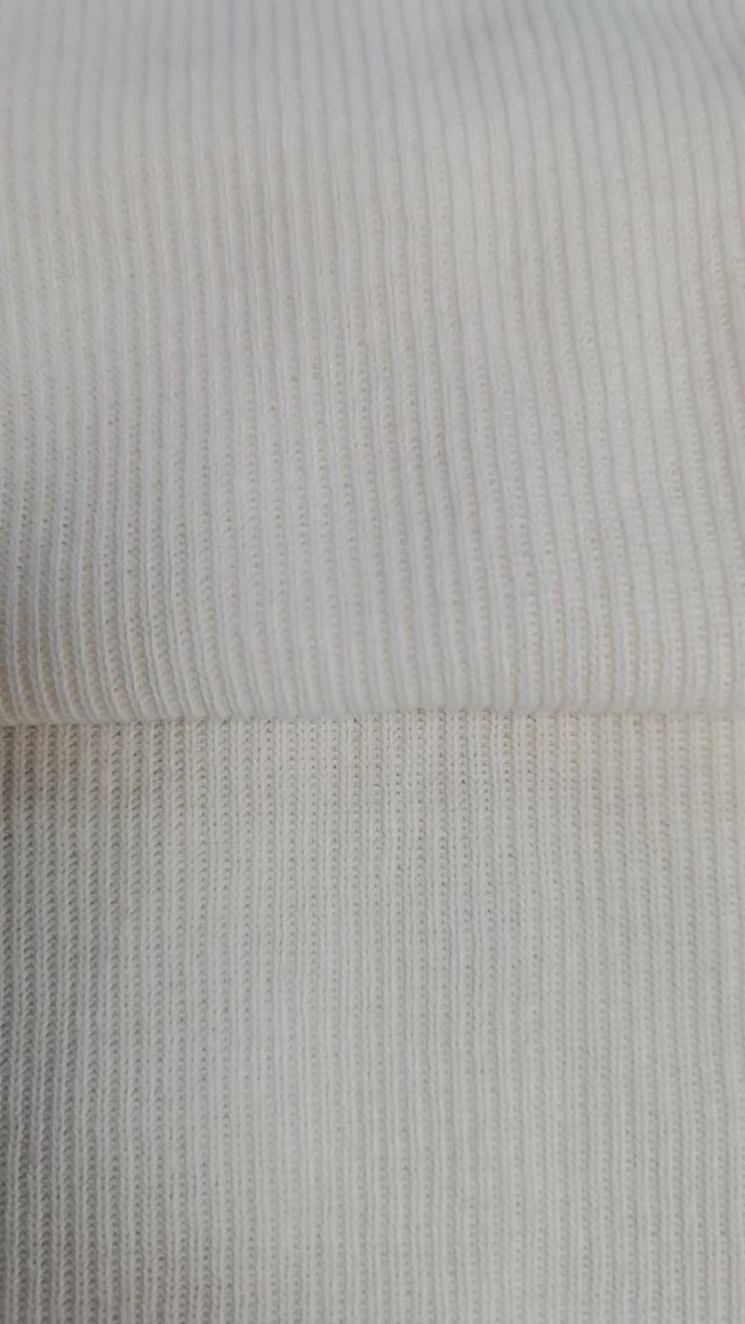 300gCVC1*1罗纹明黄色棉涤纶厂家面料批发布料