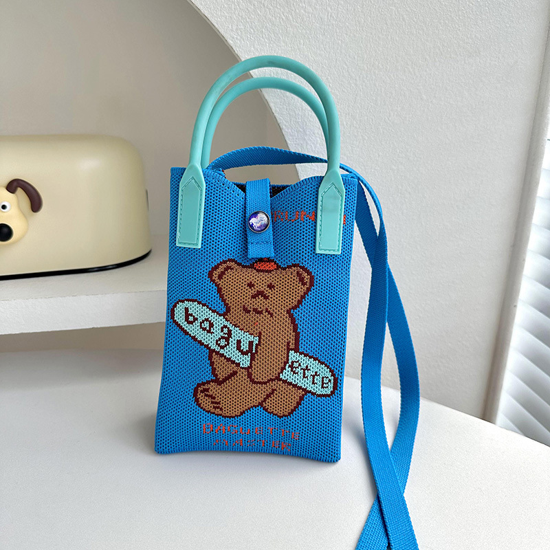 Bolsa de nicho diseño nuevo mini fortuna teléfono bolsa femenina estilo coreano versátil pequeño portátil monedero bolsa de mensajero