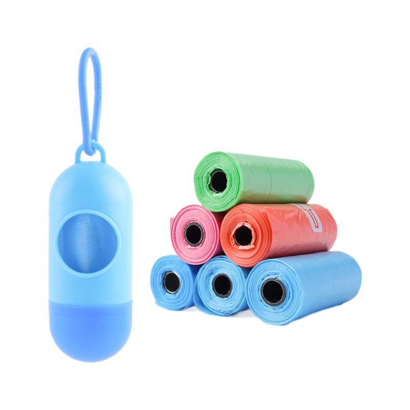 Exclusividad transfronteriza para picadores para perros, suministros portátiles de limpieza para mascotas, bolsas de basura, dispensadores de cápsulas al por mayor
