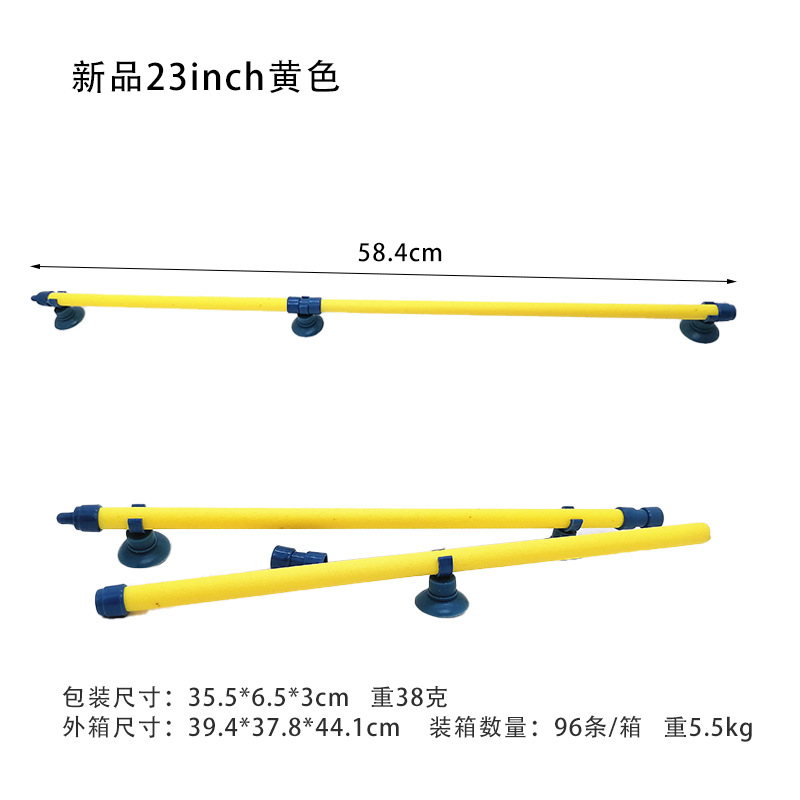 Tubo de acuario americano tanque de peces tubo de burbuja tira de burbuja placa de piedra de la burbuja tira de gas de piedra de tira de aumento de oxígeno del acuario