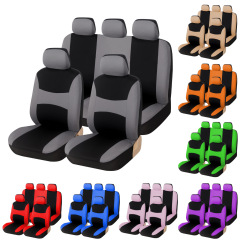 外貿汽車座椅套通用布藝椅套內飾跨境車座椅套亞馬遜批發