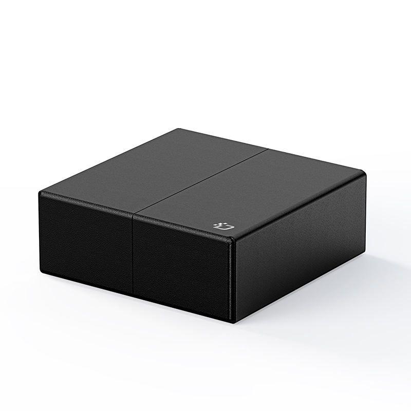 Aplicable a la cubierta protectora del host MacMini4Pro fábrica al por mayor caja de almacenamiento del host de la mini computadora cuero PU magnético