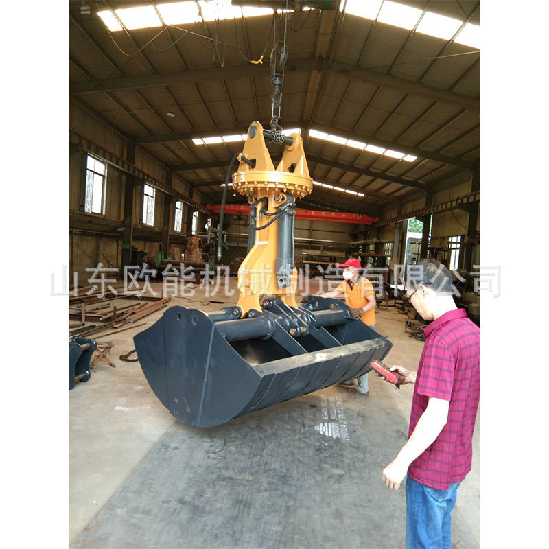 欧能液压旋转贝壳斗 港口卸船用斗 规格 结构紧凑 使用港机