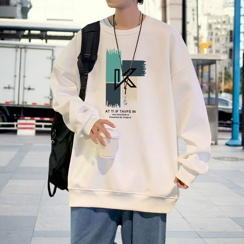 Плотный утолщенный свитер на флисовой подкладке, мужская осенне-зимняя куртка в американском стиле в стиле ретро, модный бренд в гонконгском стиле, куртка для пар, пальто