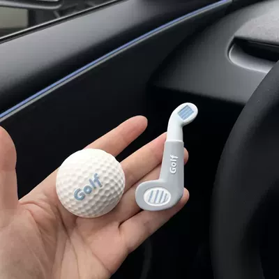 in a cute sporty golf, Car Perfume Aromatherapy