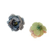 Simulation peony flower diameter 6cm bag core small peony head DIY handmade flower arrangement headwear material flower ring