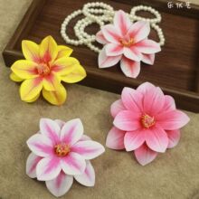 大款玉兰花头 仿真花假花手工DIY装饰发夹胸花配件伴手礼蛋糕装饰