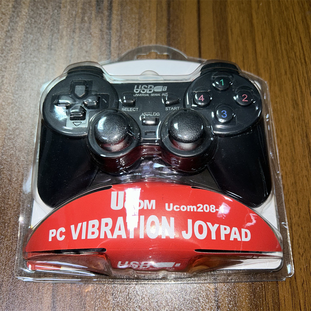 Liquidación de controladores de juegos con cable USB para computadora y Android, compatibles con PC, Android TV, Xbox y PS3