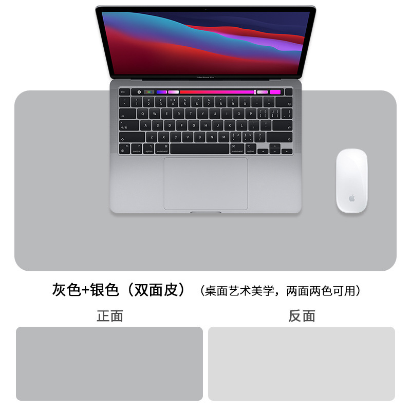 卸売り革マウスパッド超大型ロゴパターンパソコンオフィスデスクパッド防水純色マウスパッド|undefined