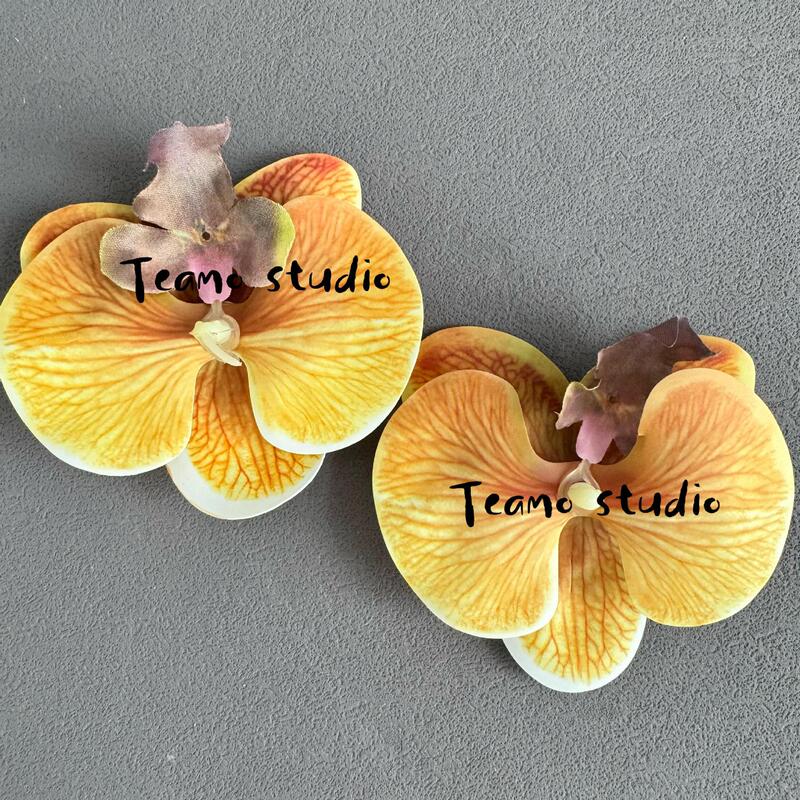 胡蝶蘭シミュレーション花お土産3dプリントフィルム高品質花頭装飾風呂敷精致結婚式|undefined
