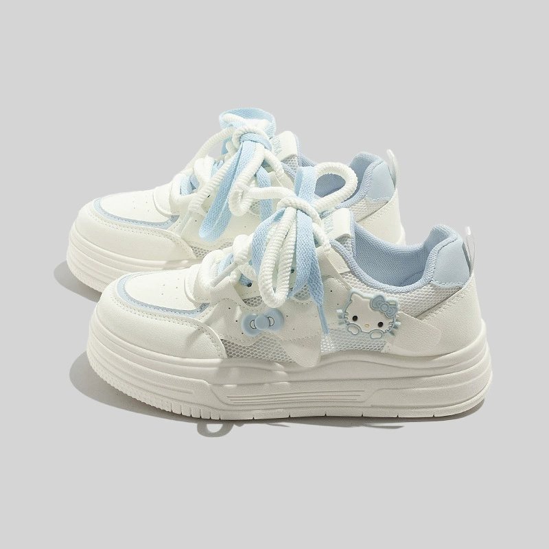 Summer white shoes, fashionable footwear, breathable comfortable sports sneakers for leisure