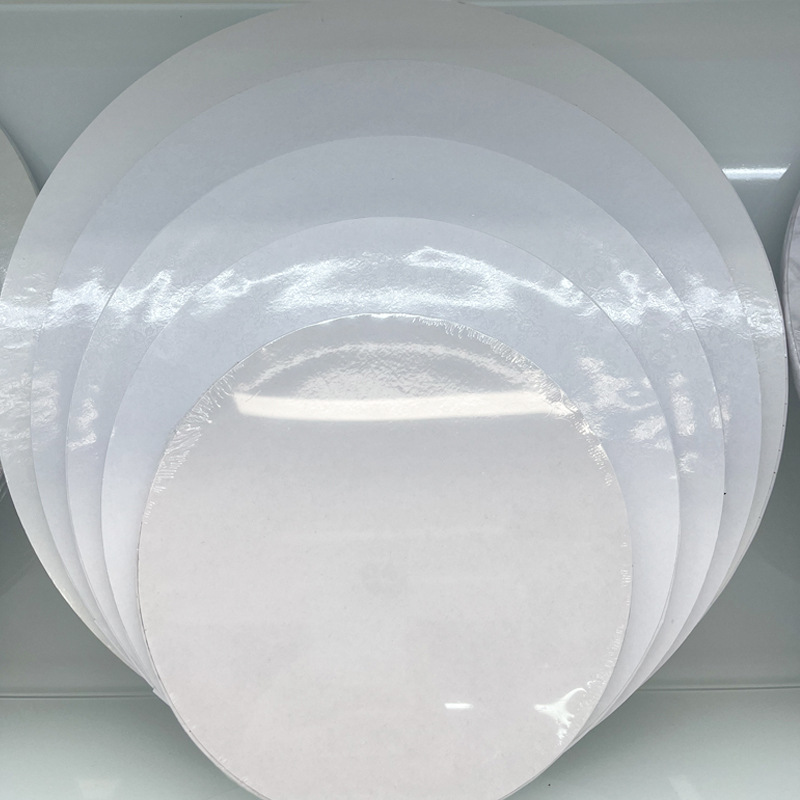 Inventario transfronterizo especial de pastel de papel antiadherente 18 pulgadas placa de pastel blanco panal de panal fábrica de pastel de panal