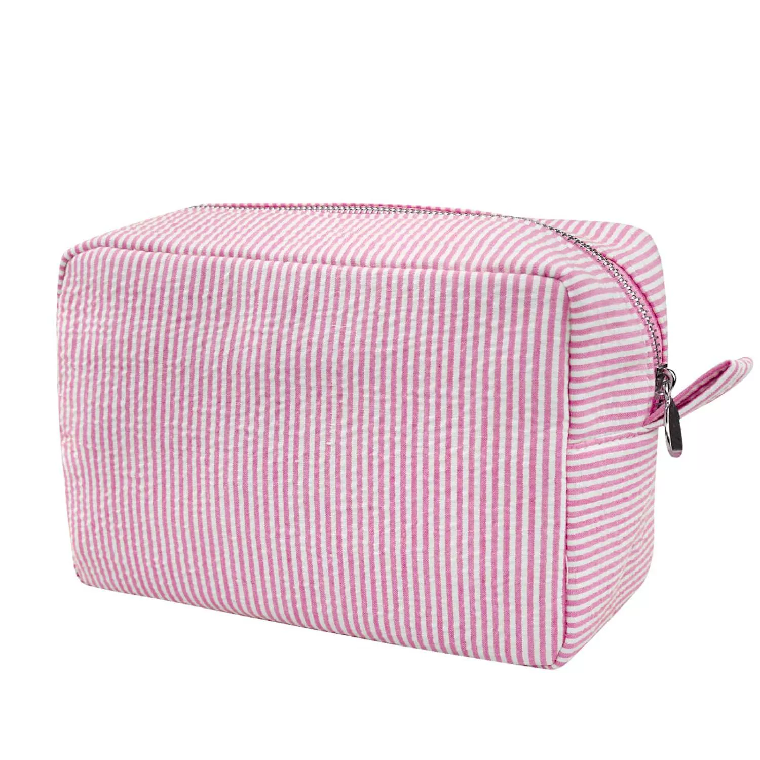 Capacious cosmetic bag, handheld storage bag for traveling