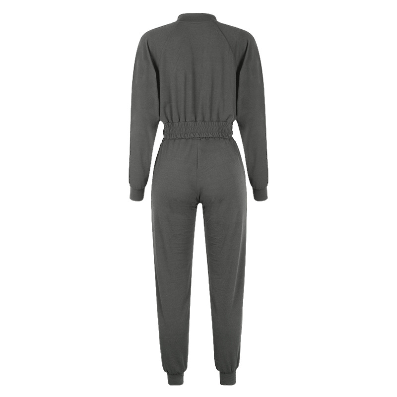 long-sleeved zipper casual home service suit  NSZH37429