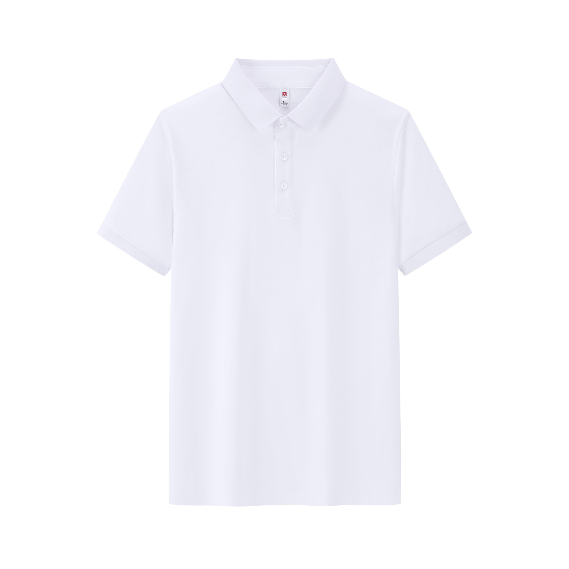 Business 7A antibacteriano Solo fresco antiarrugas color sólido solapa de manga corta ropa de trabajo camiseta de polo camisa POLO personalizada