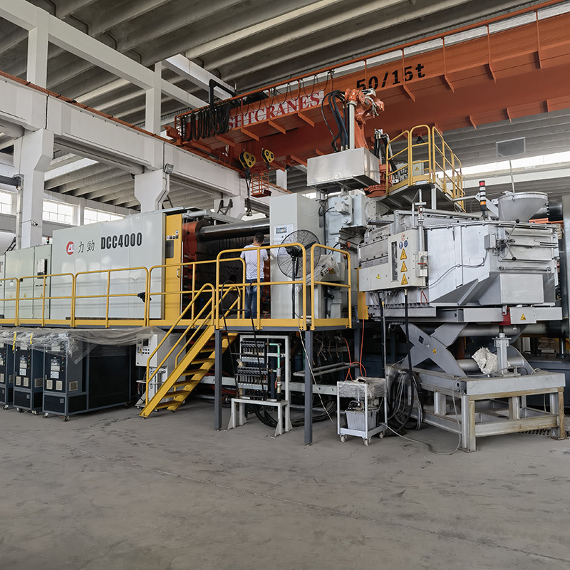 二手4000T重型铝合金压铸机 大吨位9.5层新压铸机转让 原厂设备