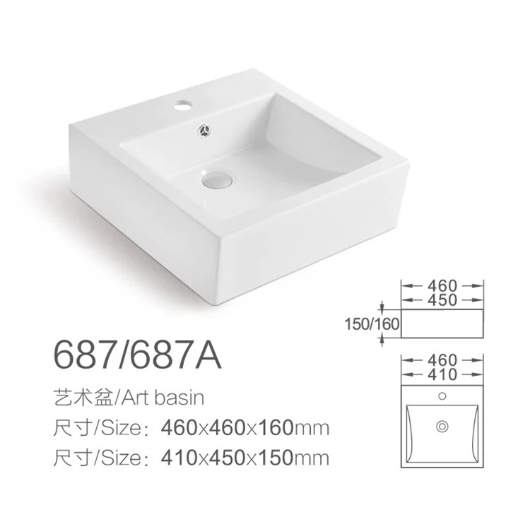 Cerámica creativa lavabo de hotel lavabo lavabo de arte lavabo balcón lavabo lavabo piscina lavabo único