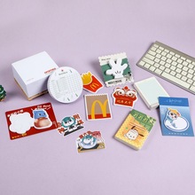 厂家定制卡通便利贴可爱 组合N次贴异形便签纸索引贴 广告便签本