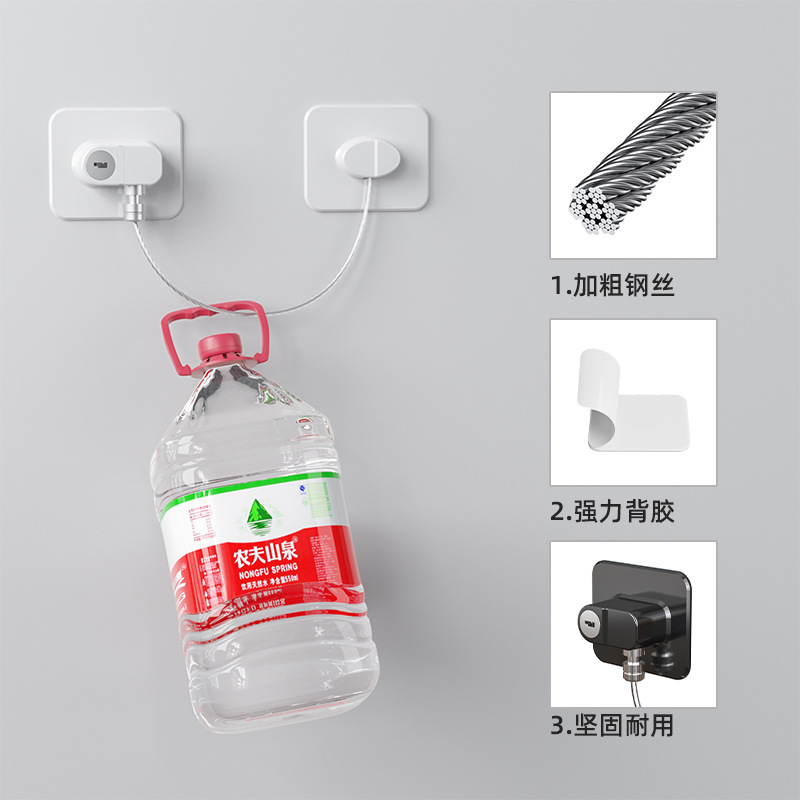 Bloqueo multifuncional para niños Bloqueo de ventana corredizo de metal Bloqueo antirrobo para bebés y ancianos para el hogar Bloqueo de seguridad para refrigeradores