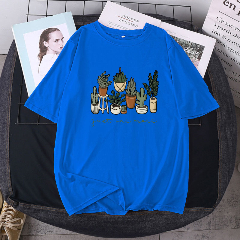 Cross-Border Round Neck Short-Sleeved T-Shirt for Women Summer 2025 New Loose Slimming Look Bottoming Shirt Couple Style Casual Top