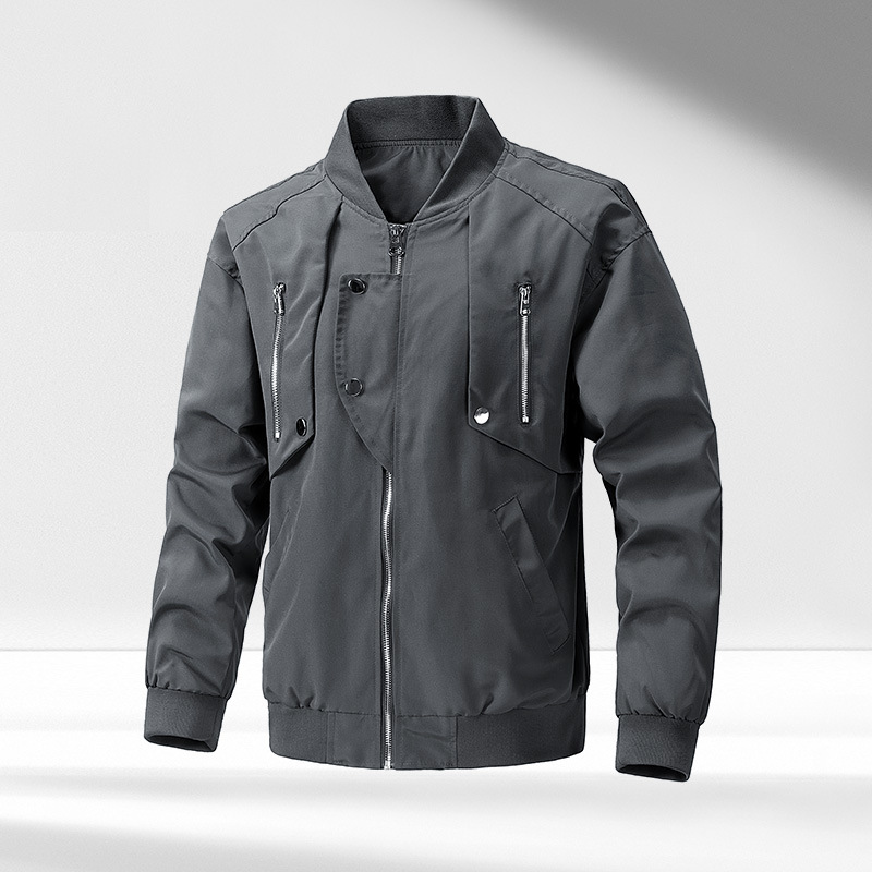 Europa y los Estados Unidos primavera y otoño nueva chaqueta de piloto hombre y mujer chaqueta de diseño suelta versátil ropa de béisbol