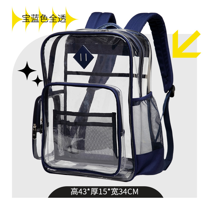 Azul zafiro completo transparente