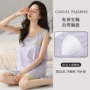 夏天无袖女士外穿家居服