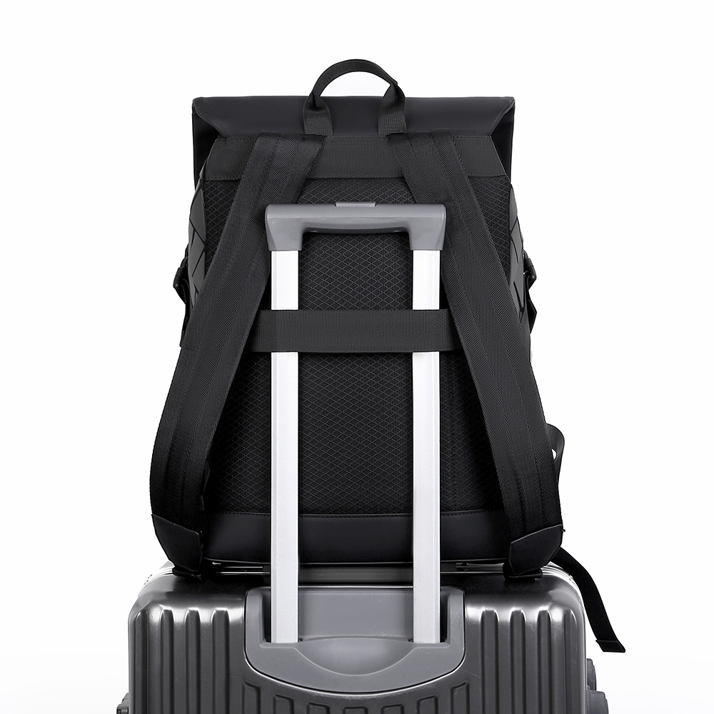 2025 nueva mochila de negocios con láser para hombres