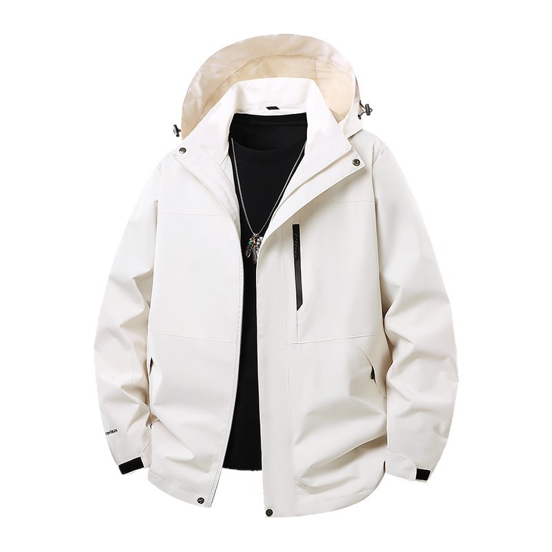 Transfronterizo al aire libre vestir chaqueta hombre primavera y otoño nuevo deporte a prueba de viento impermeable traje de montaña abrigo de trabajo chaqueta de mujer