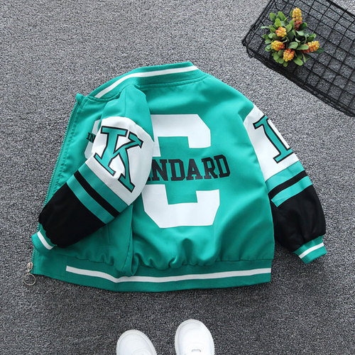 Boys' Jackets Spring and Autumn Korean Style Medium and Large Children's Clothing Boys' Jackets Sportswear 2024 Spring New Children's Tops