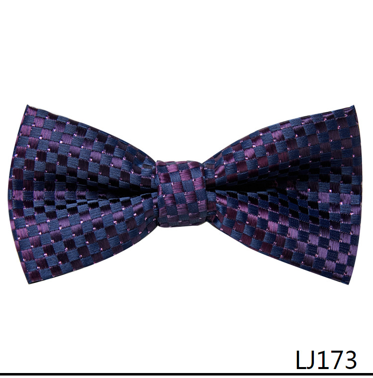 Abbigliamento formale di Bowtie m, versione coreana del matrimonio dello sposo a doppio strato, papillon in tinta unita per me_voghion.com