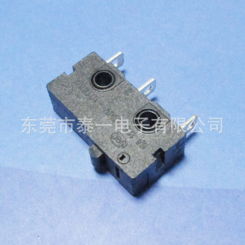 迷你电动打蛋器用行程开关5A电流3脚高寿命银点微动开关KW12-AS
