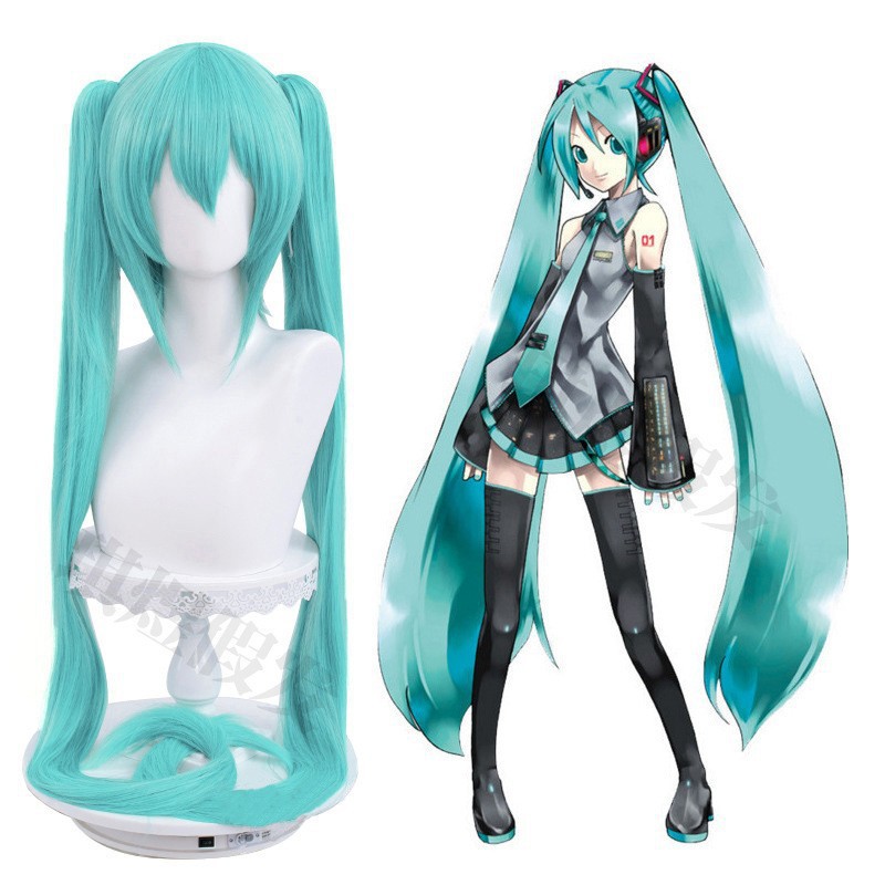 Peluca de anime cosplay pelo Hatsune Miku pelo flor de ciruelo Qianben Sakura clip de boca de tigre de anime punto de fábrica