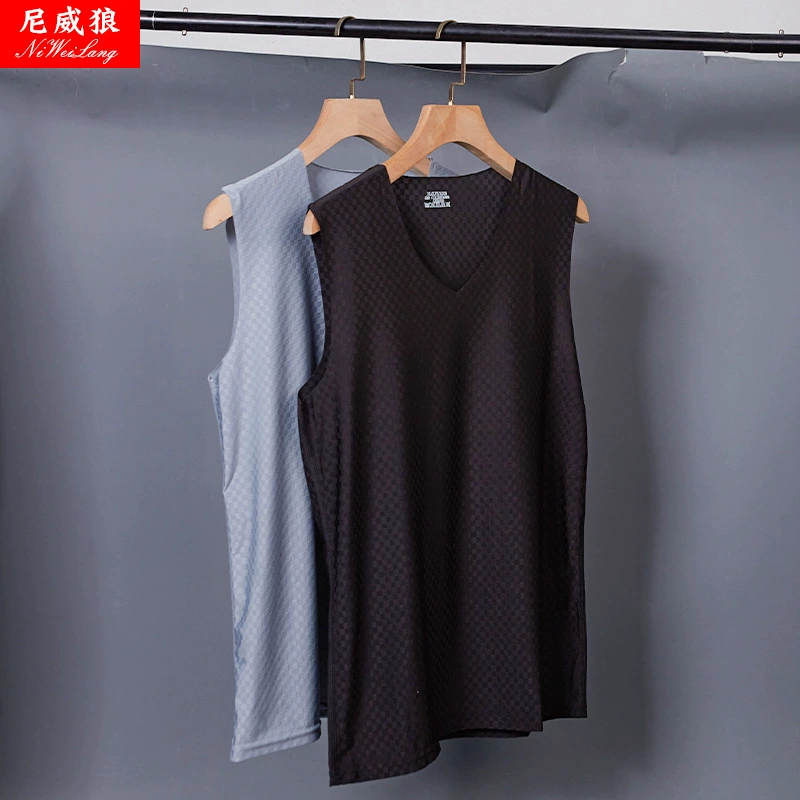 Summer thin mesh sports vest for gym, quick dry base T-shirt sleevless, loose fit