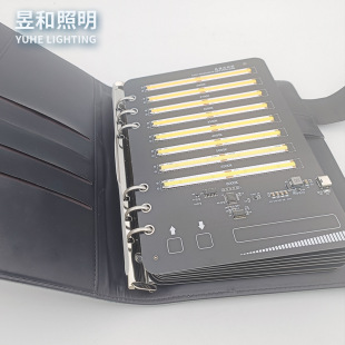 Smart light strip book, led light strip sample display book, light strip box is convenient for business trips to visit customers, light strip sample book