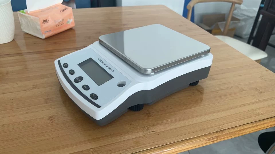 Электронные аналитические весы 0,01 г, высокоточные цифровые весы 6000 г 8000 г 10 ㎏