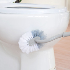 Thickened long handle cleaning toilet brush S-shaped brush for cleaning the inner dead corners Children's toilet brush wholesale